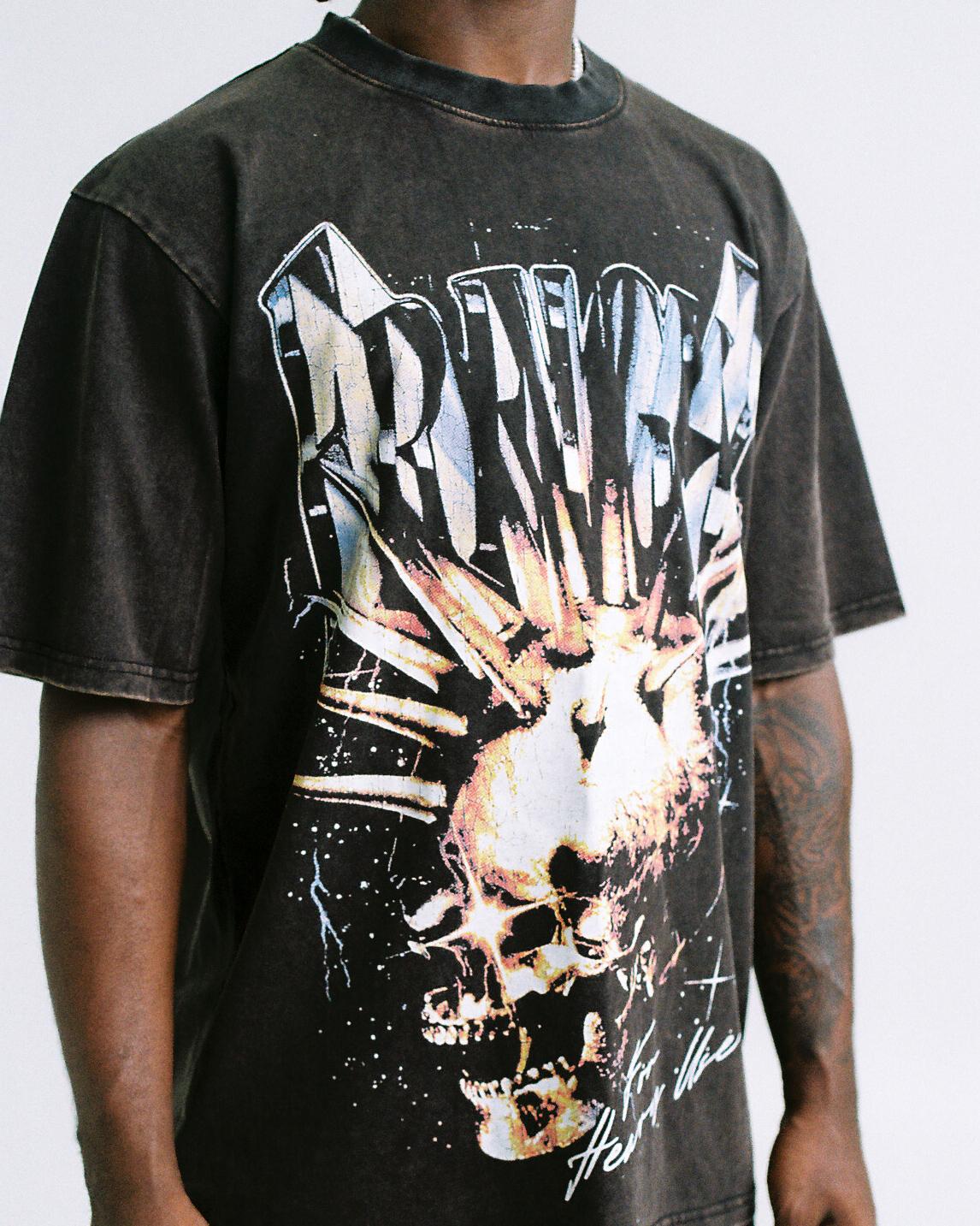 "SKULL" TEE